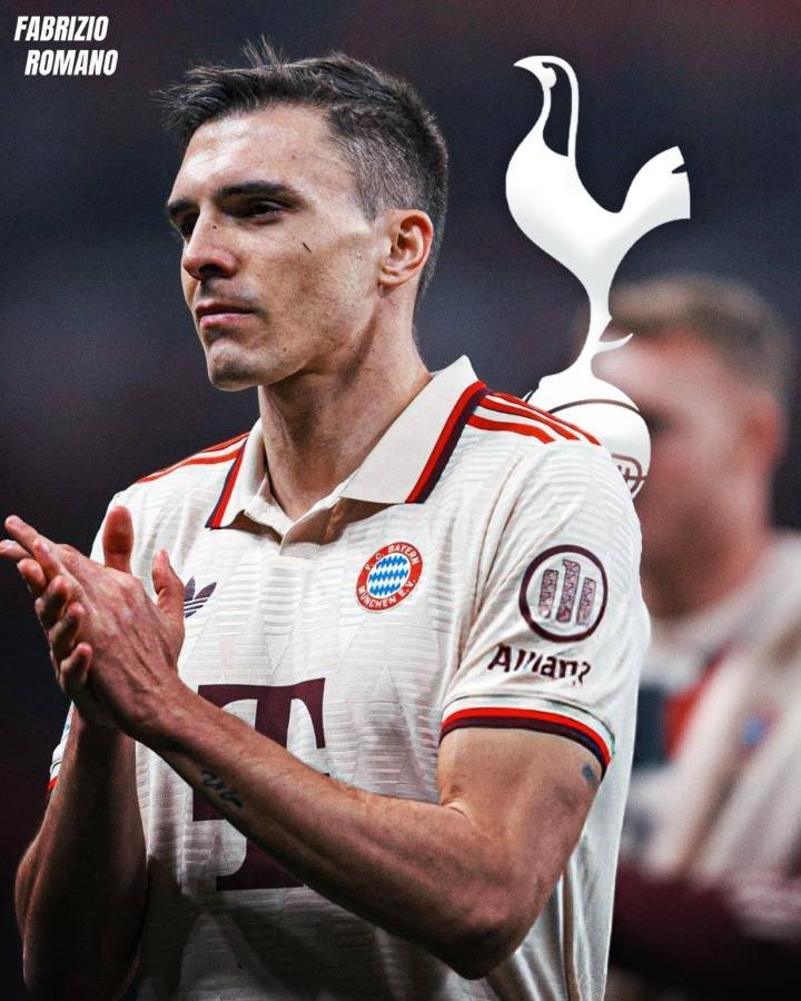 去年才5100万欧加盟拜仁！罗马诺：帕利尼亚已与热刺谈妥租借合同